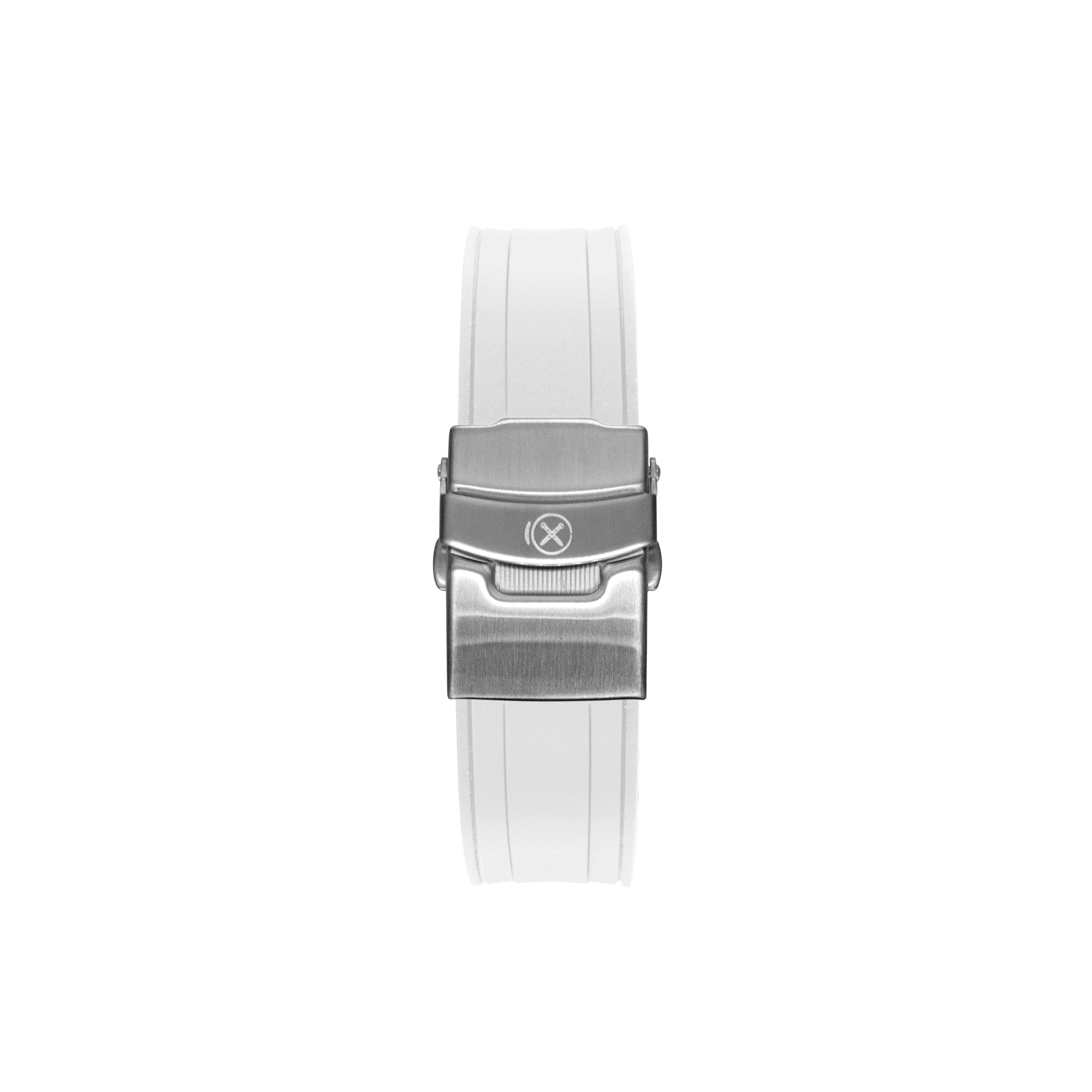 Seiko rubber strap with clasp top