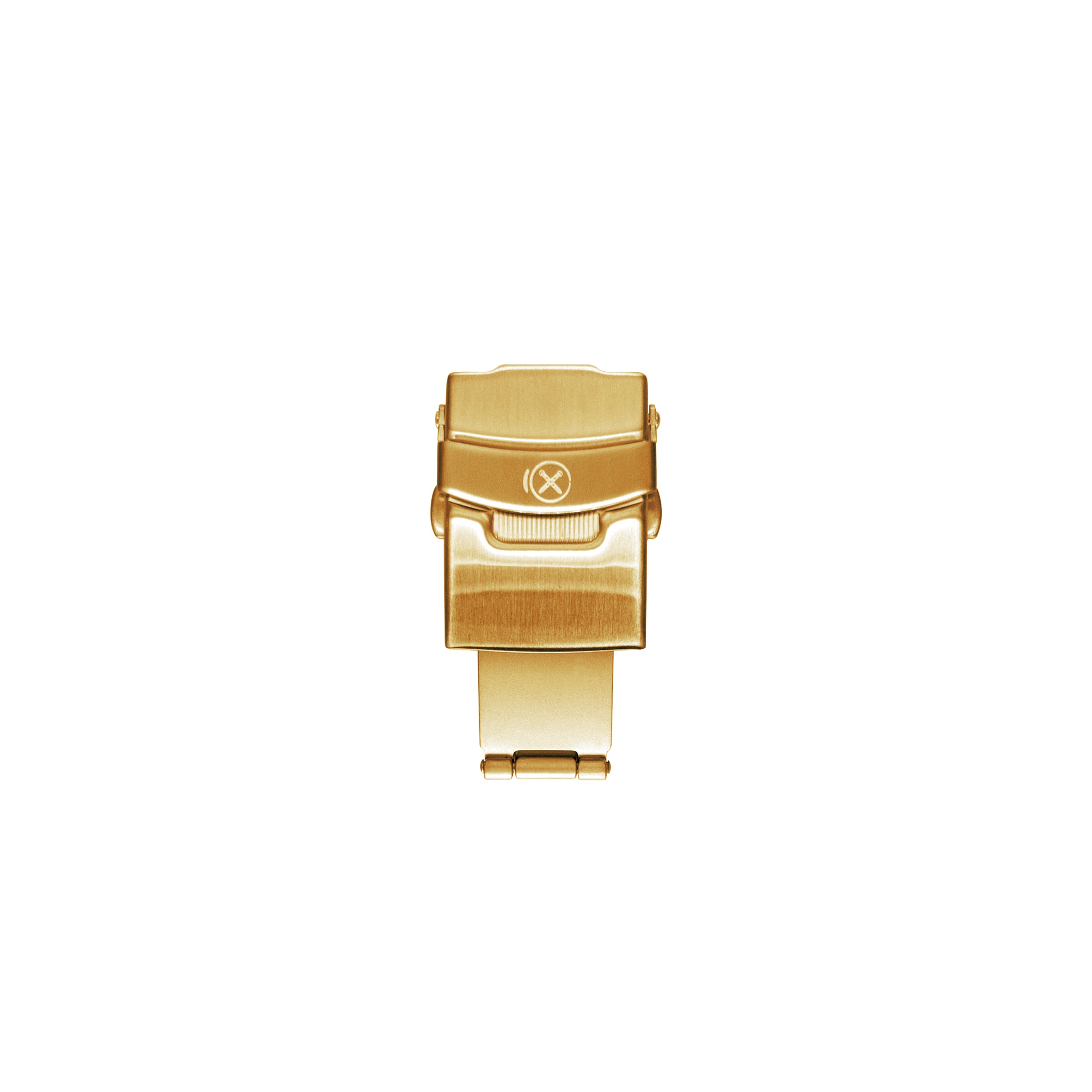 (DXC1) STRAPXPRO High Quality Double-Lock Button Diver Clasp (20mm)