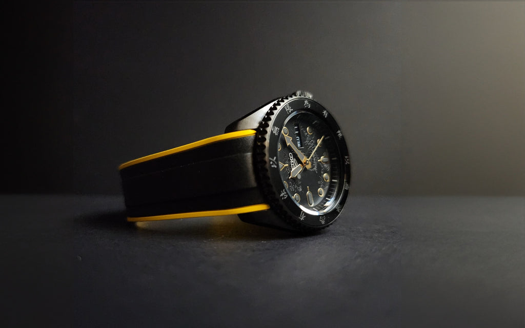 StrapXPro Premium strap for Seiko 5 Sports 55th anniversary Bruce Lee Limited Edition (SRPK39K1)