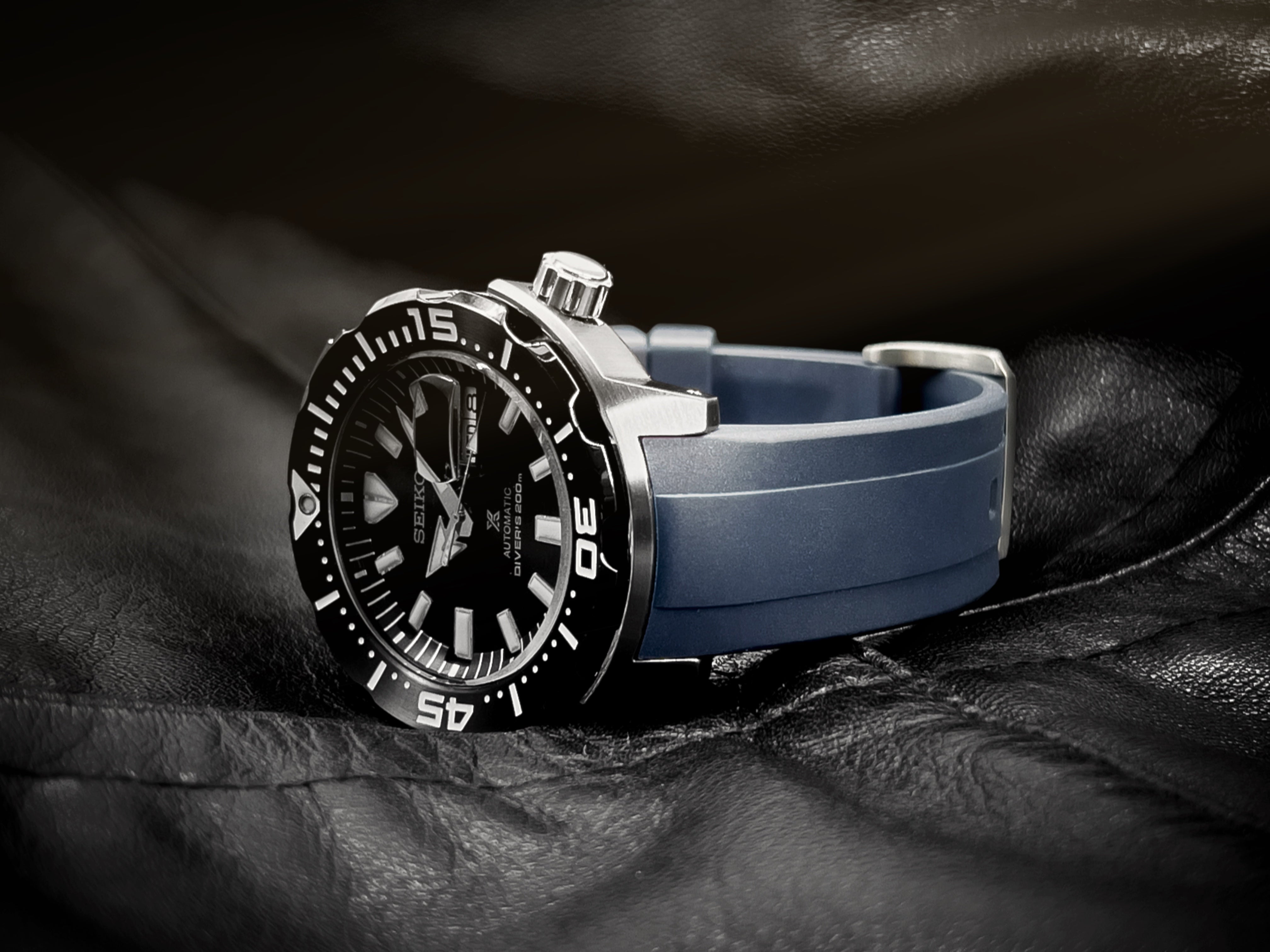 StrapXPro engineered premium rubber watch strap