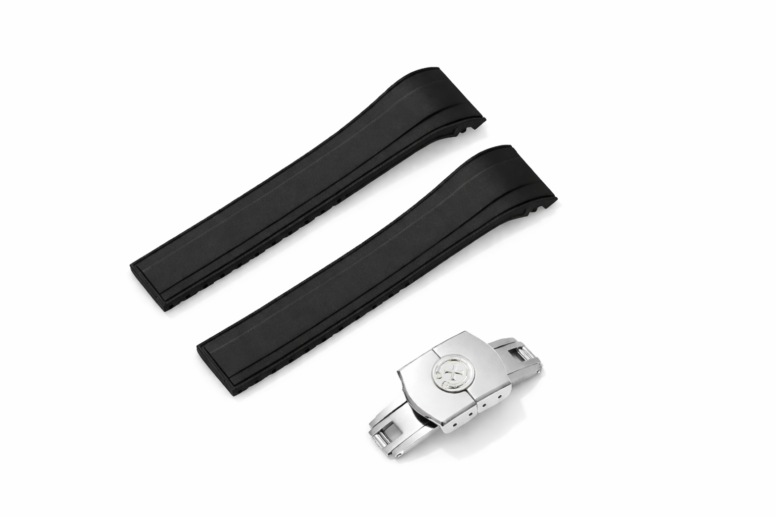 (SX2B) Rubber Strap for New Seiko 5 Sports 40mm SRPE Series (Curved-Ends)