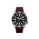 (SX1A) Rubber Strap for Seiko SKX Series (Curved-Ends)