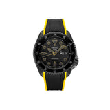 BLACK ON YELLOW