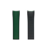 GREEN ON BLACK