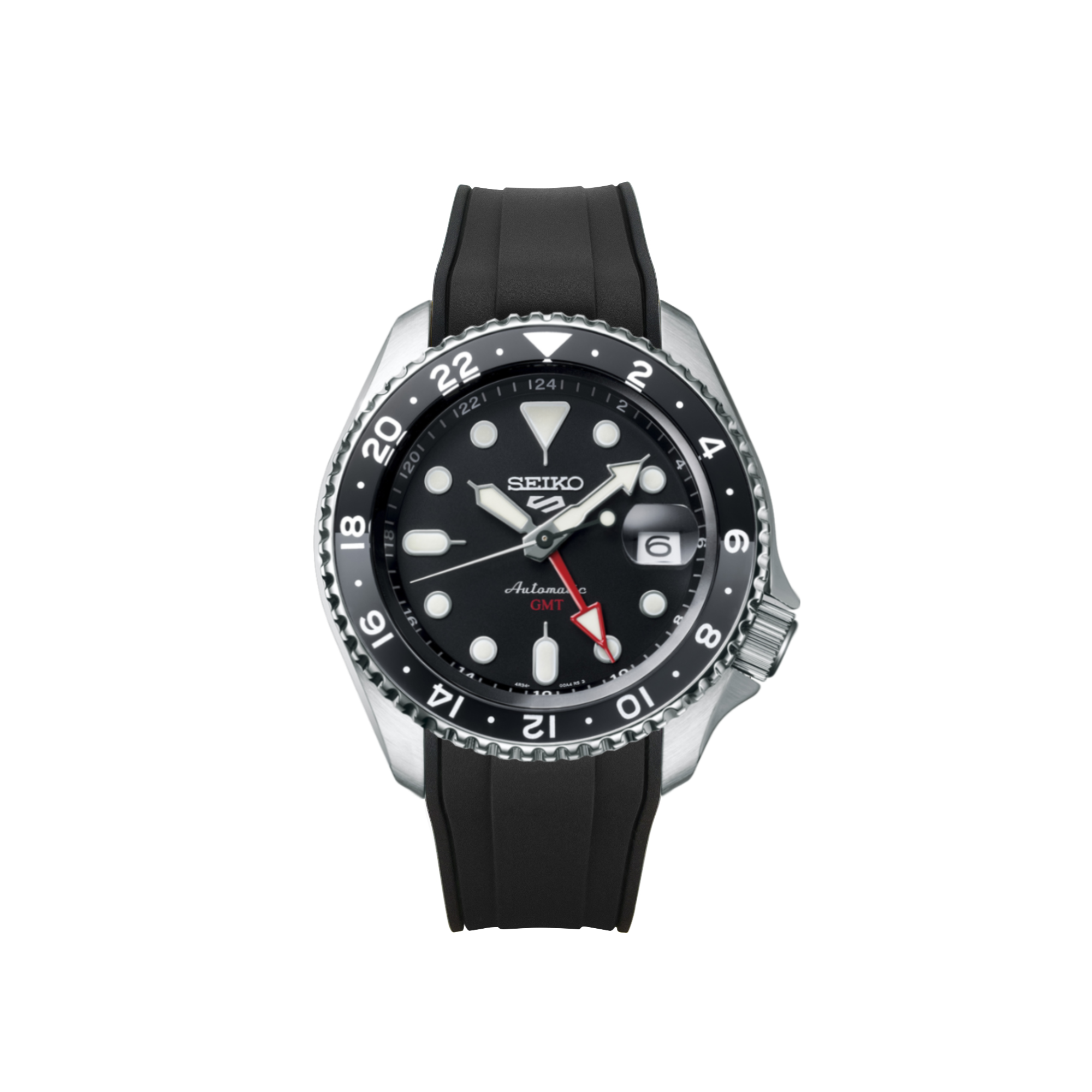 Seiko 5 sports top automatic rubber strap